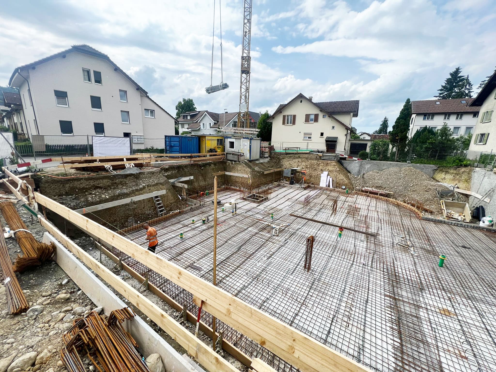 Foto des Mehrfamilienhauses in Gigerstrasse 8, 5734 Reinach, Aussenansicht nah