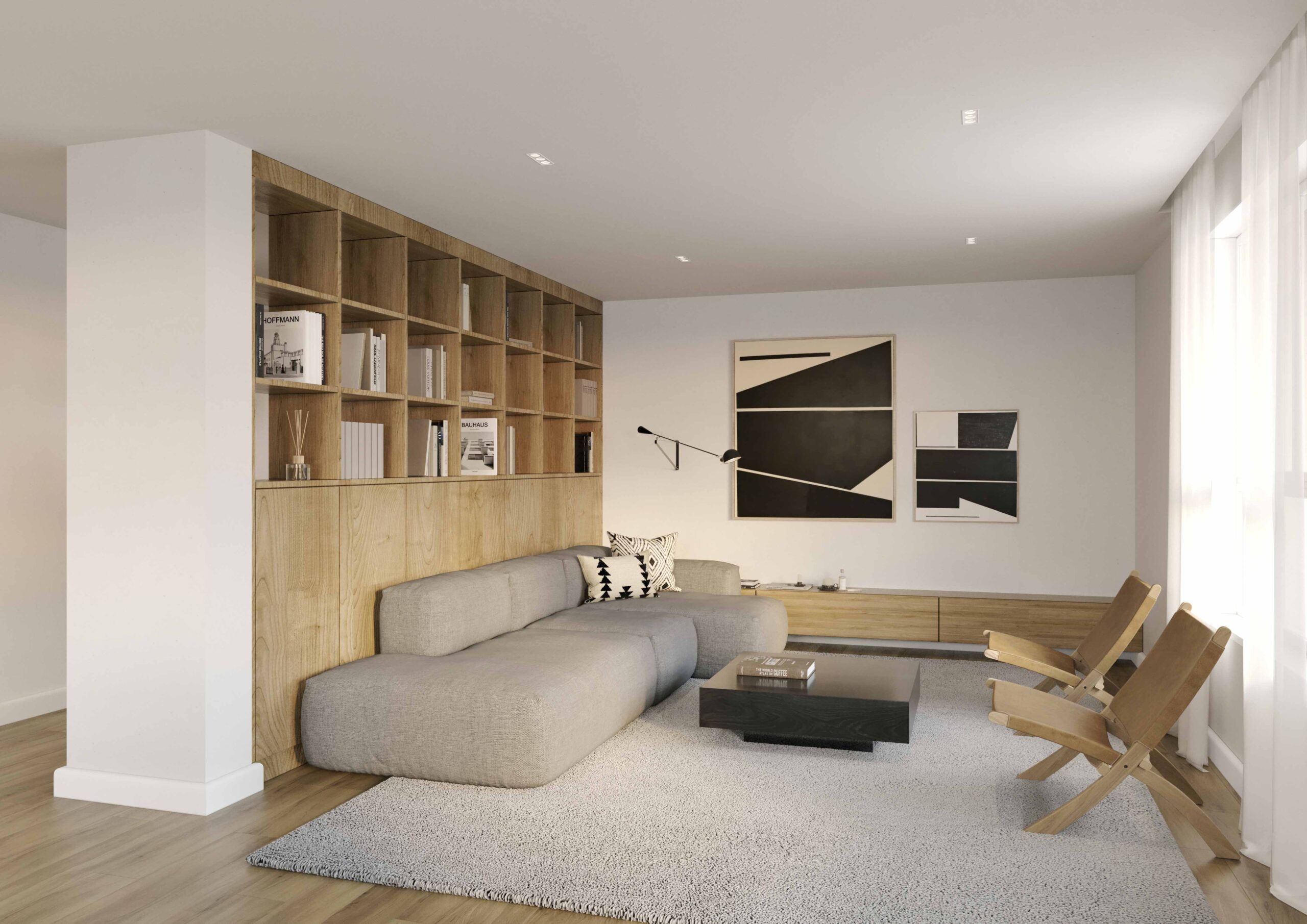 Visualisierung 4.5 Zimmer Wohnung in Gigerstrasse 8, 5734 Reinach, Wohnzimmer