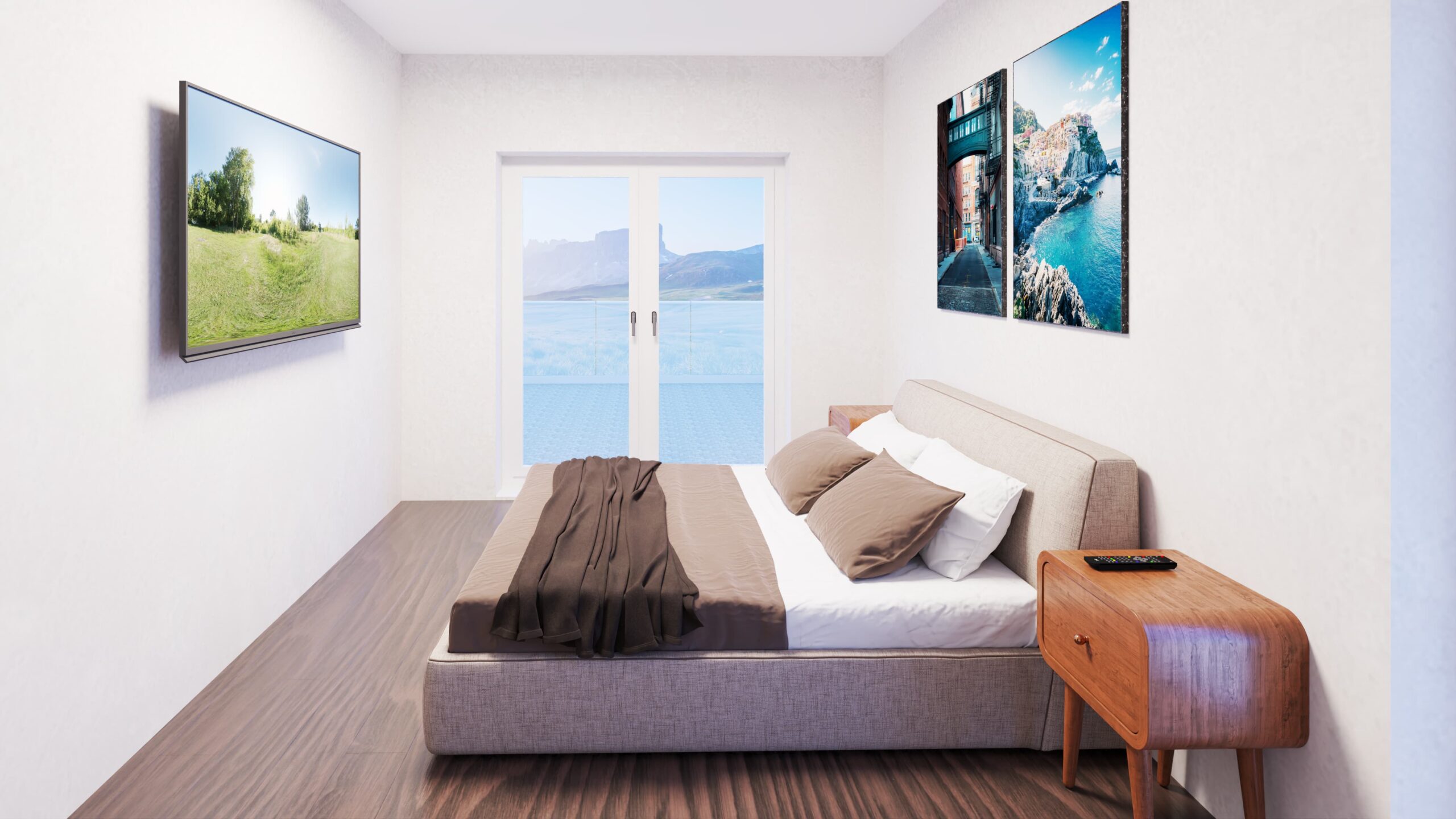 Projekt Herkulesstrasse Innenansicht Schlafzimmer