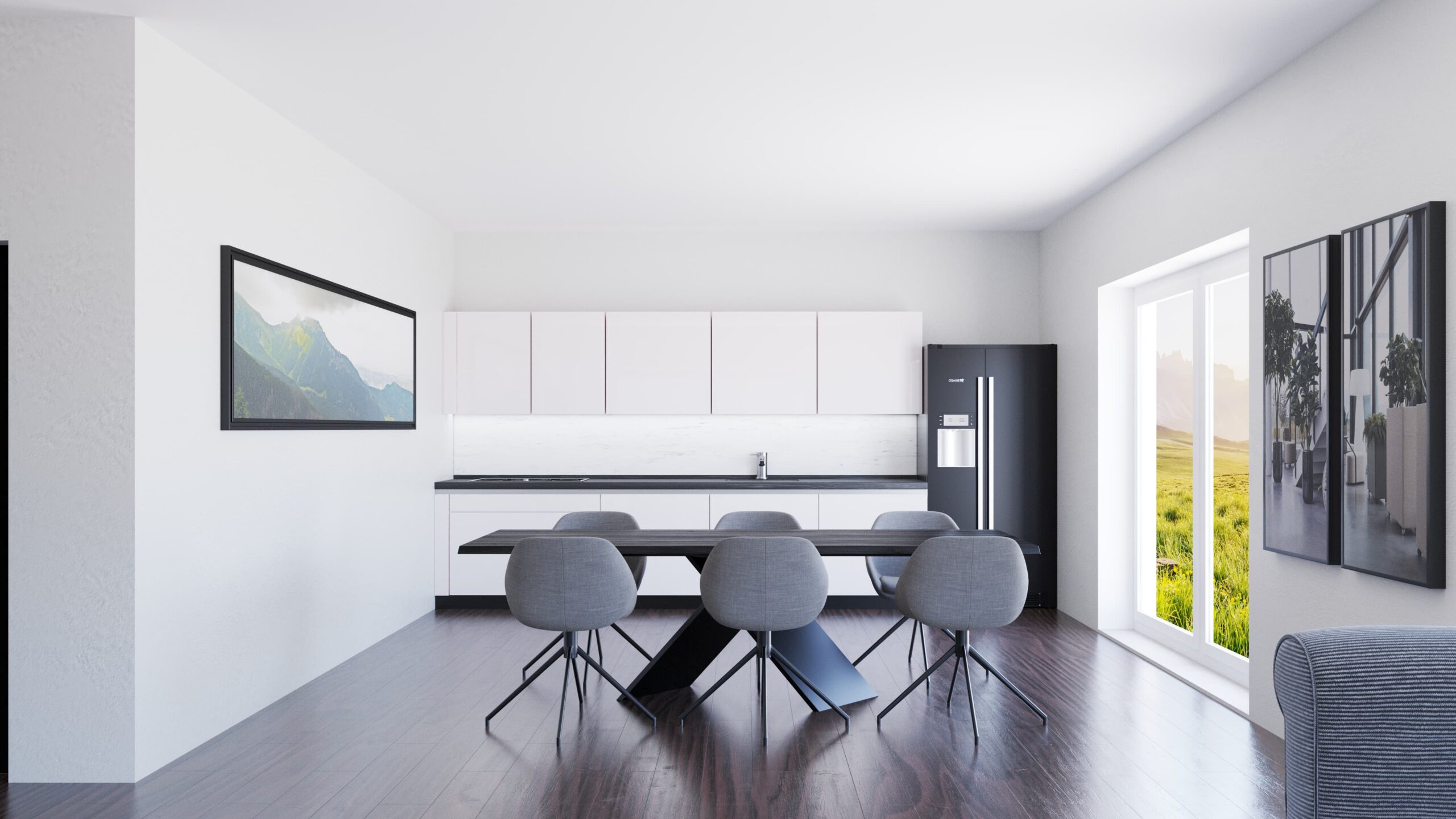 Projekt Herkulesstrasse Wohnzimmer 2